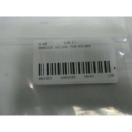 Babcock Wilcox Replacement Spare Part Chart Recorder Parts And Accessory 716-431960 8Y-20-38-27-801